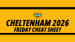 Image for Cheltenham Festival 2026 tips cheat sheet day four